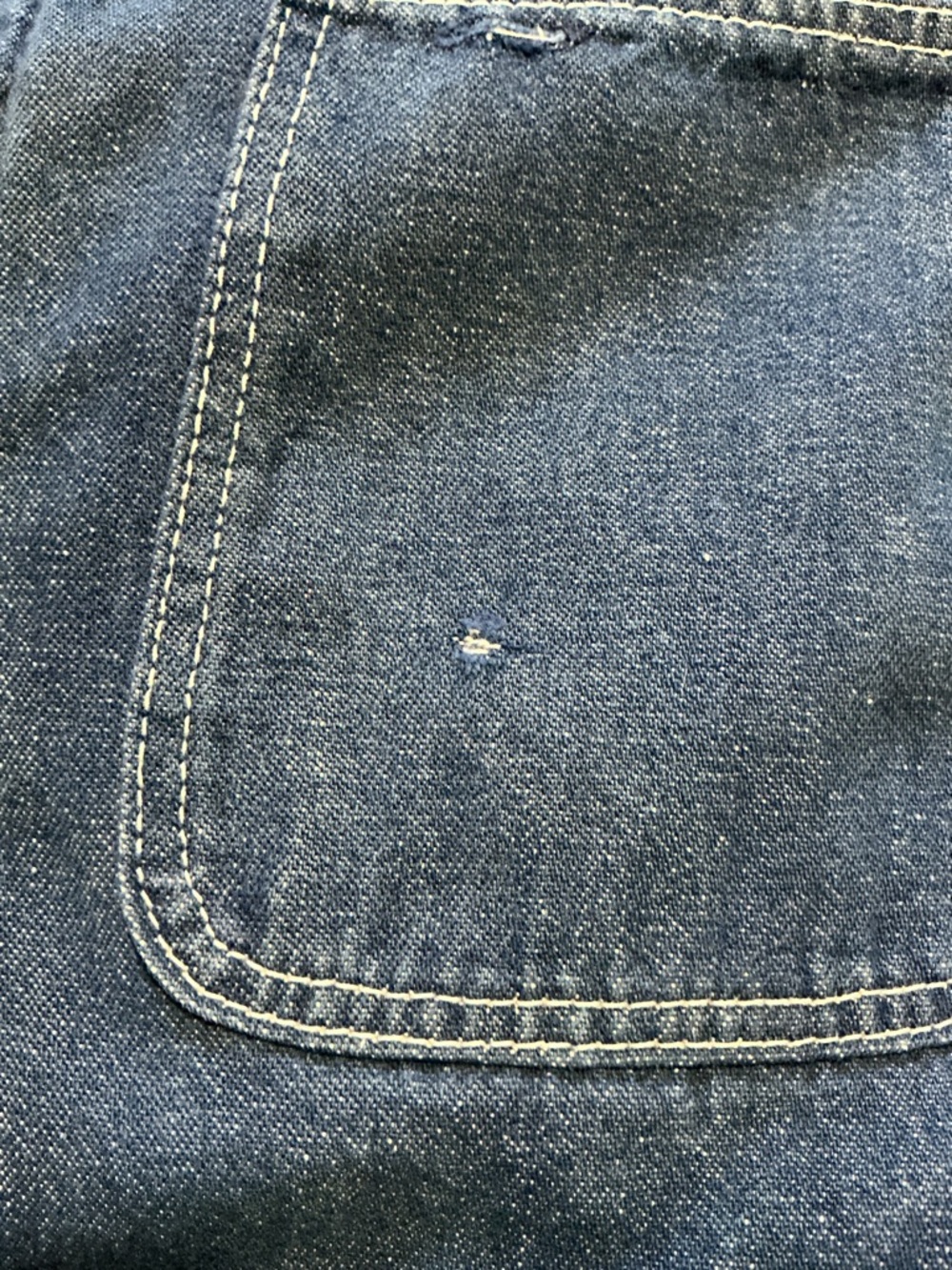 Vintage 70s Wrangler Blanket Lined Workwear Denim Chore Jean USA Made Jacket - Picture 7 of 16